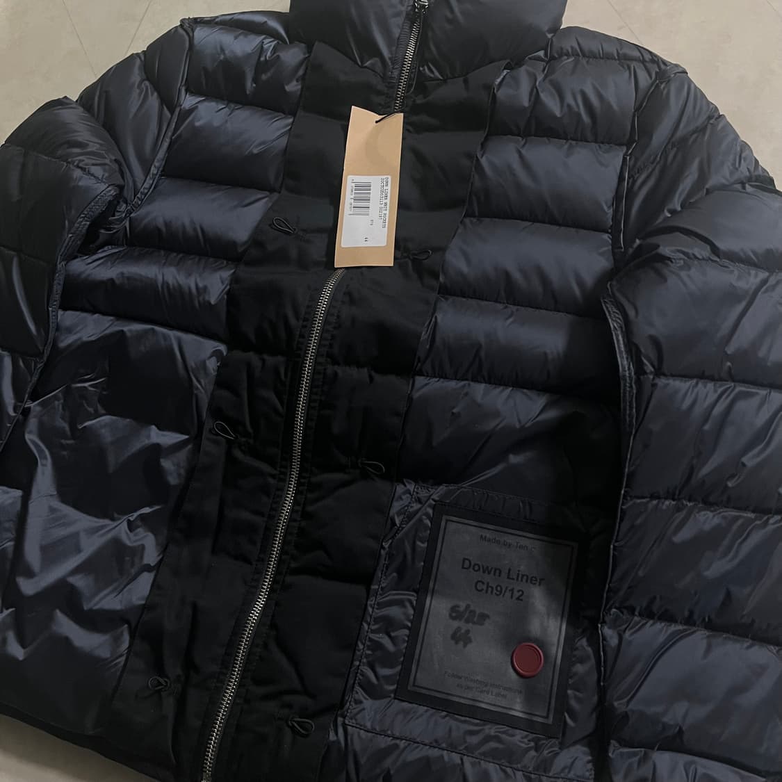 새상품)텐씨 TenC 리버시블 다운 라이너 포켓 자켓 네이비 상품이미지4