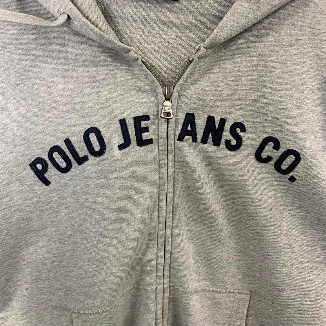 폴로 진스 스펠아웃 그레이 후드집업 상품이미지4