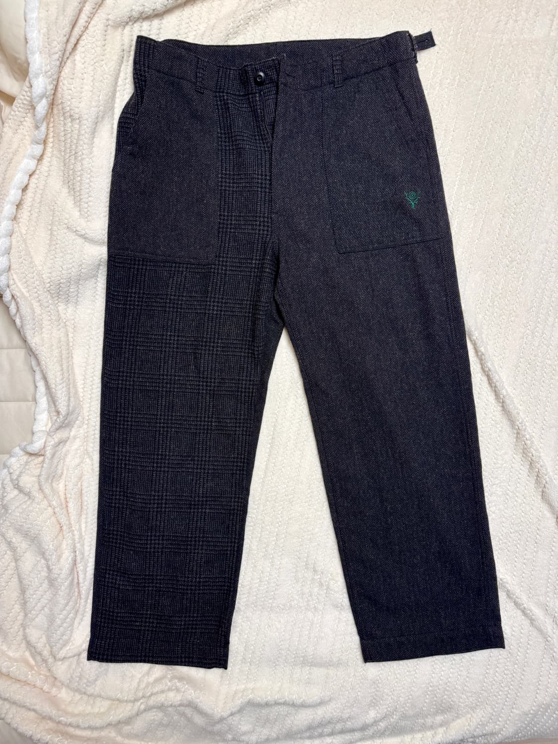 South2West8 남이서팔 헤링본 팬츠 L 상품이미지1