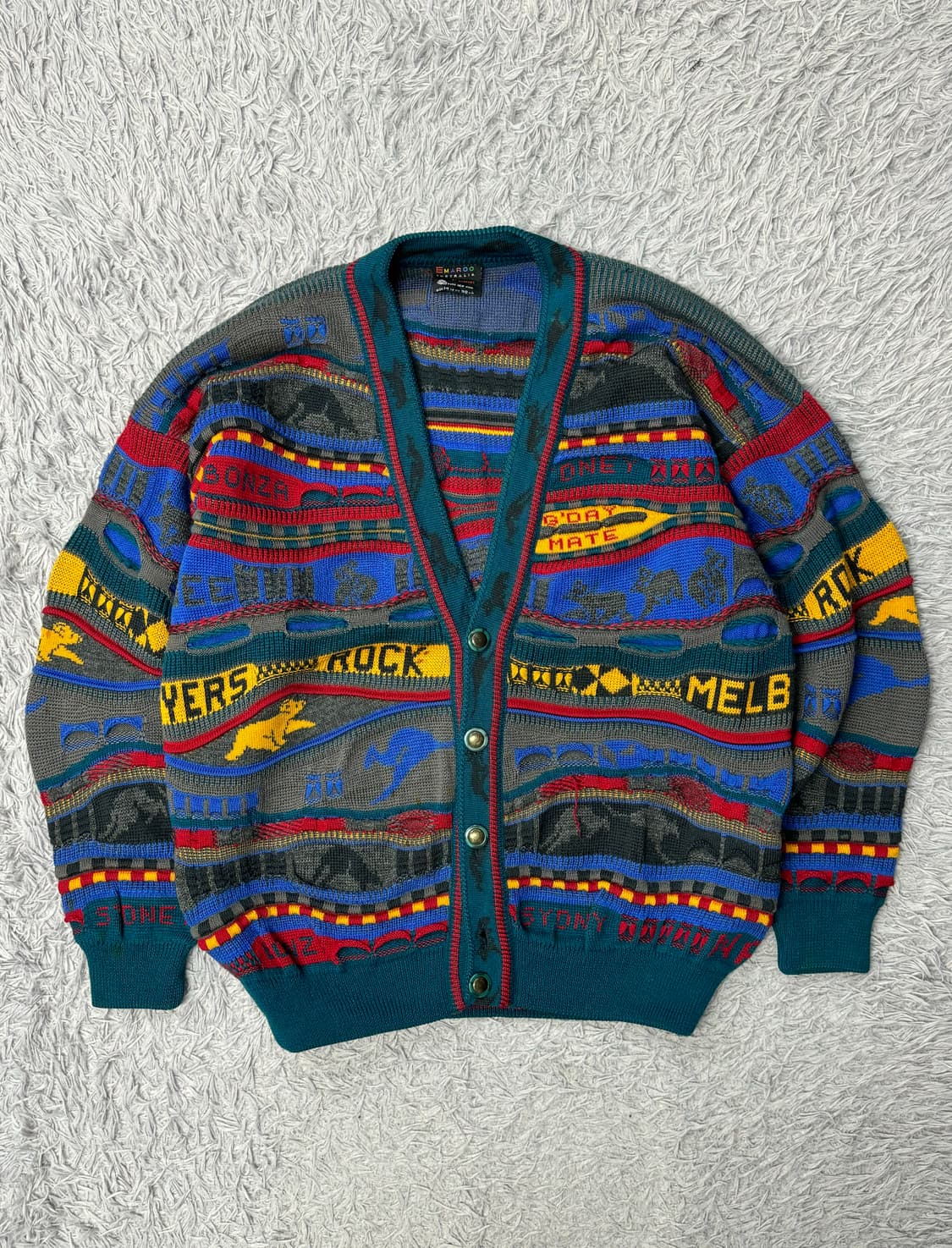 EMAROO 쿠지맛 니트 가디건 상품이미지4