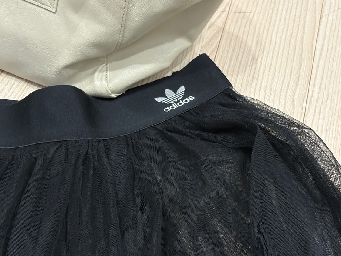 아디다스 레이스 시스루 스커트 상품이미지1