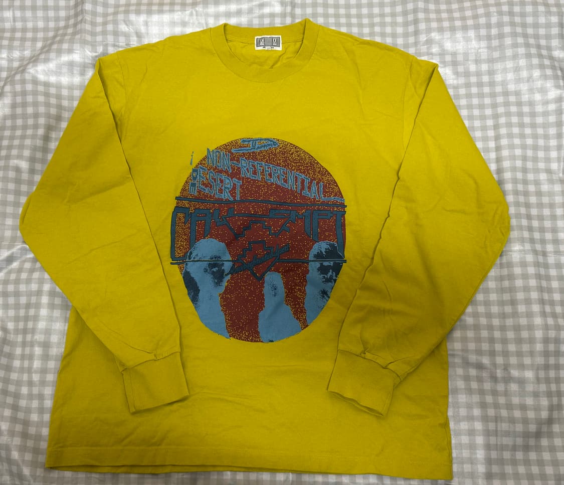 [XL] 카브엠트 롱슬리브 옐로우 (웍스아웃 구매) 상품이미지1