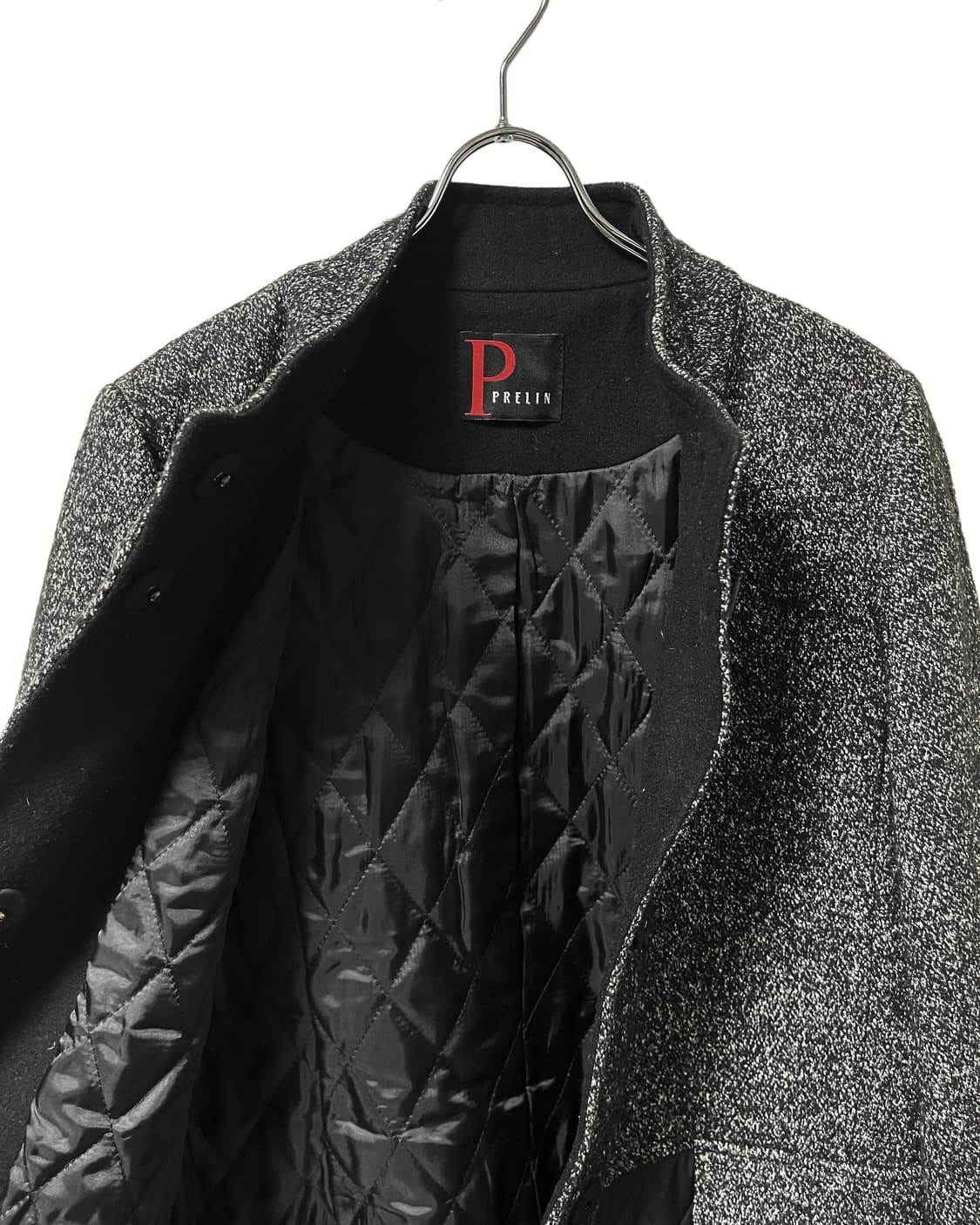 PRELIN Quilted Mix Wool Coat 상품이미지5