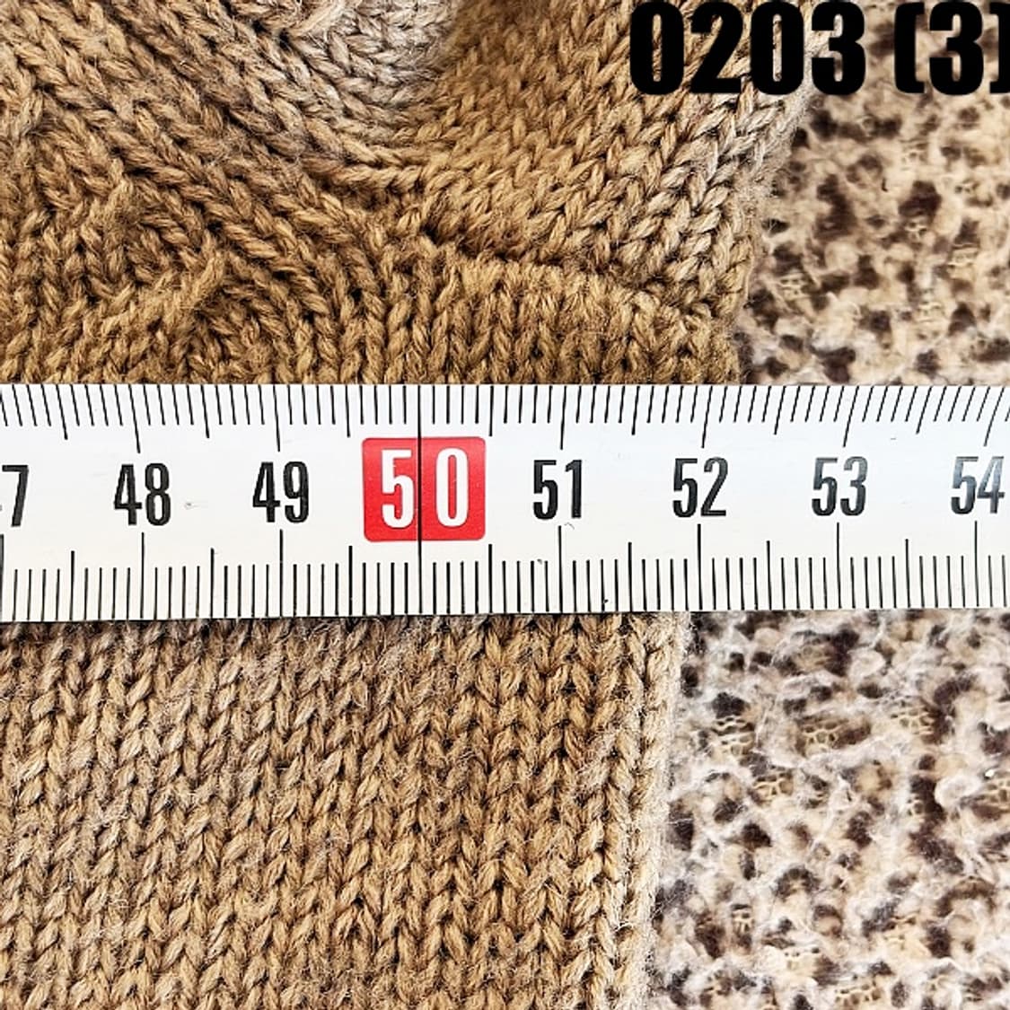 [L(100)] 지오다노 베이지 니트 직업 가디건 상품이미지5