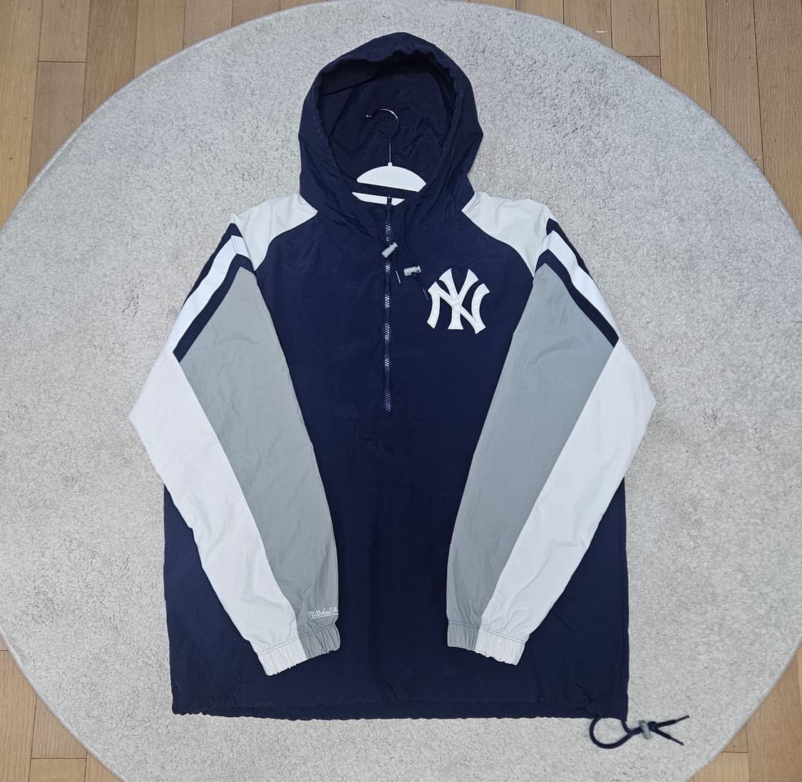 [정품/단종] 미첼앤네스 뉴욕 양키스 쿠퍼스타운 아노락 XL 상품이미지1