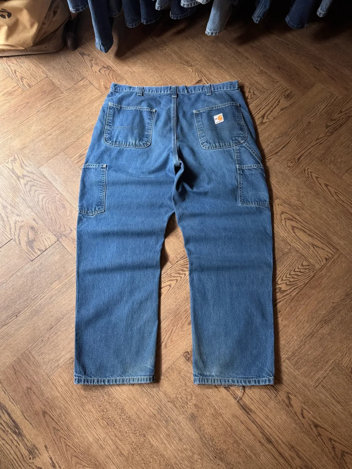 [38]칼하트FR 싱글니 카펜터 워크 데님 팬츠 상품이미지1