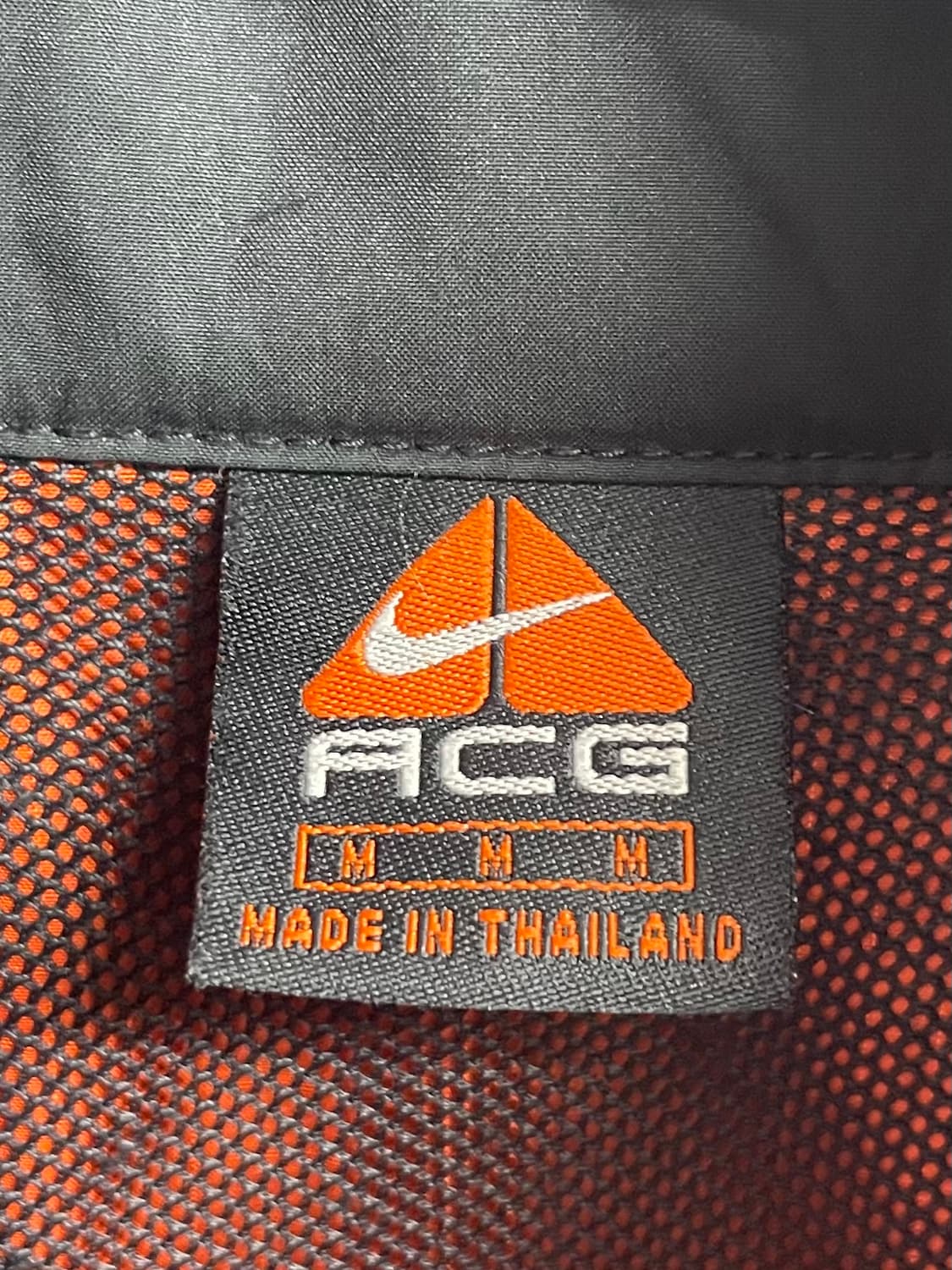 90s 나이키 ACG 오렌지 올드 바람막이 (on.73) 상품이미지8