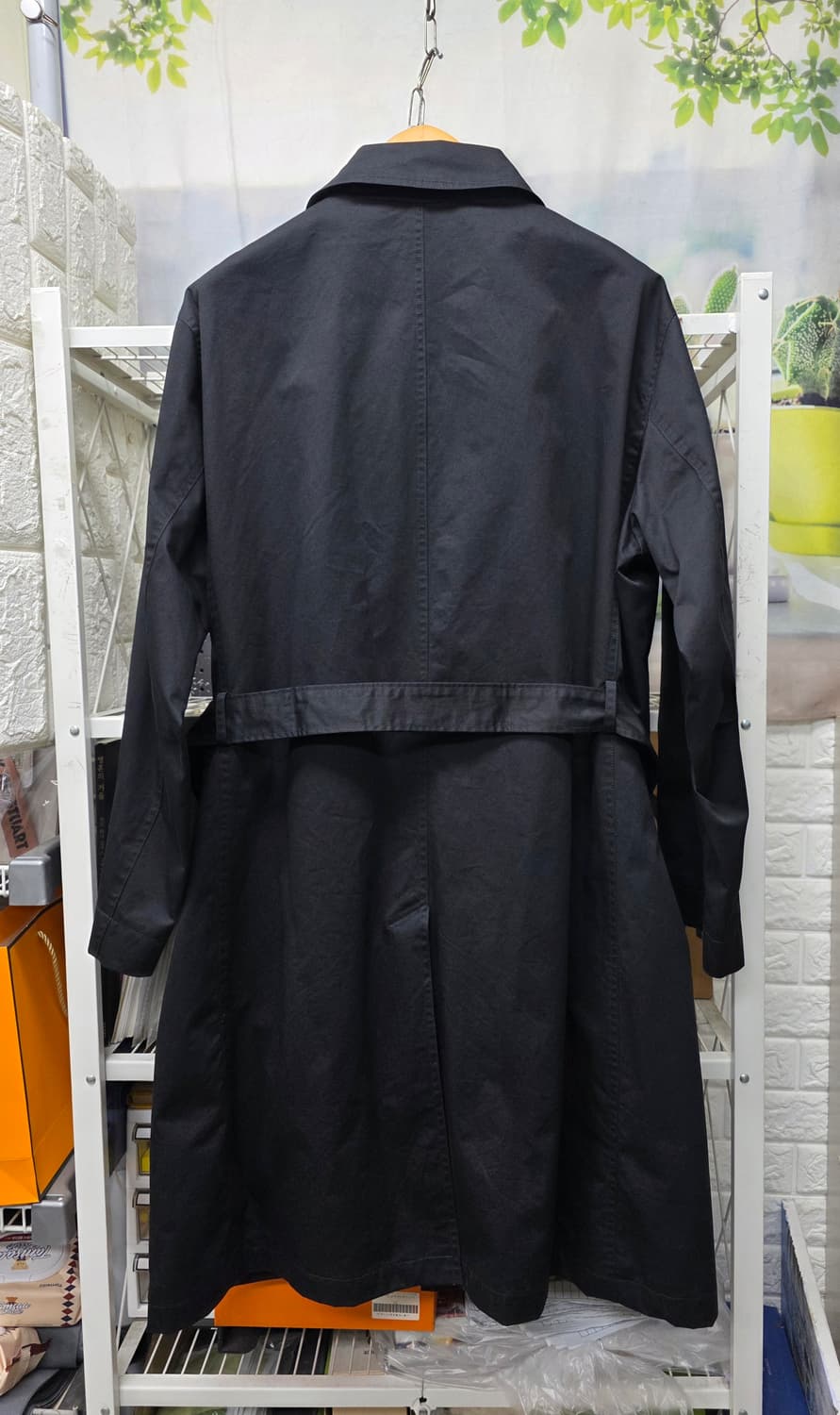 플랙 비 나이스 봄 가을 남성코트 95 루즈핏 벨티드 간절기용 MM70 상품이미지5