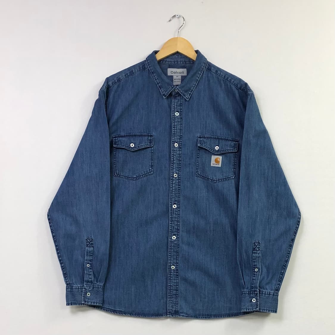 XL 칼하트 데님 셔츠 상품이미지2