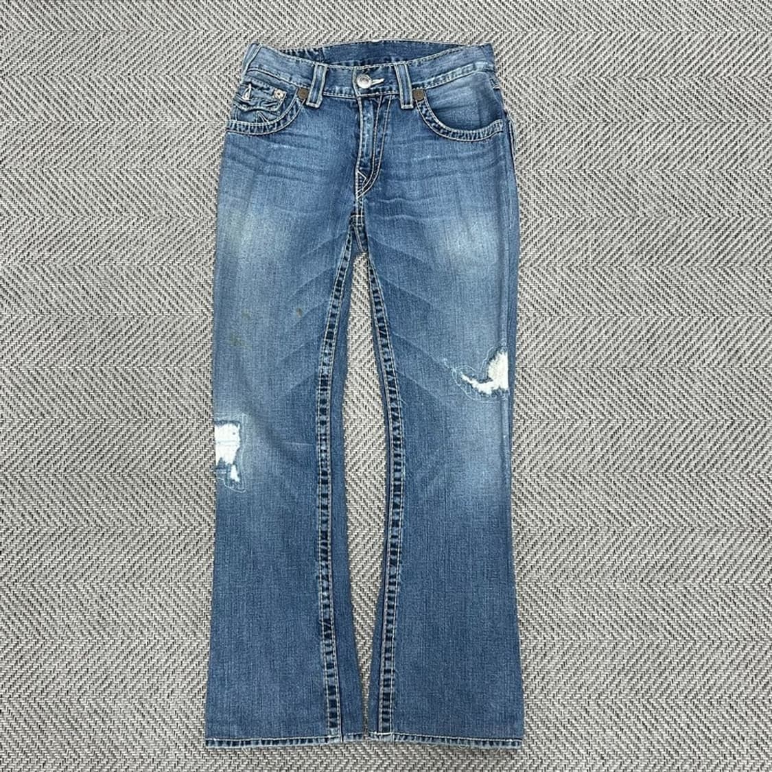 트루릴리젼 로우라이즈 데님 팬츠 v0804 상품이미지1