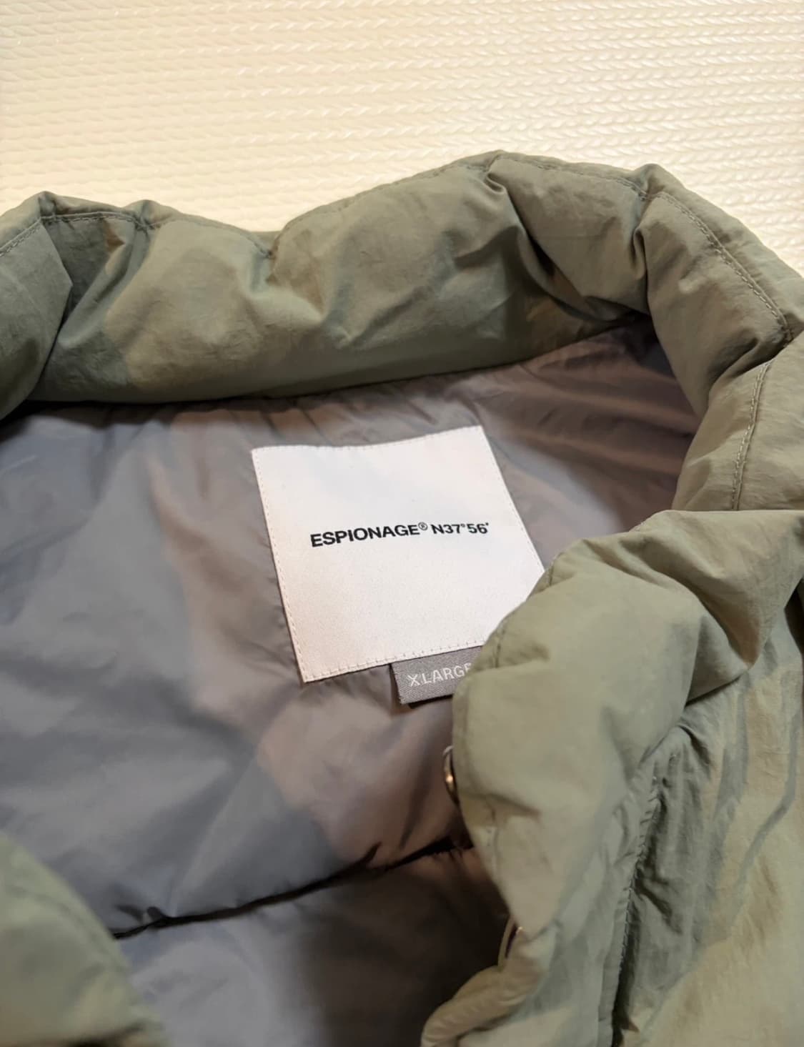 에스피오나지 M65 다운 올리브 XL 상품이미지3