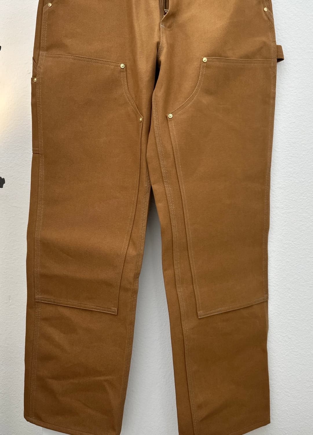 [미국산]2025년식 칼하트 B01-M BRN 더블니 워크 팬츠 상품이미지3
