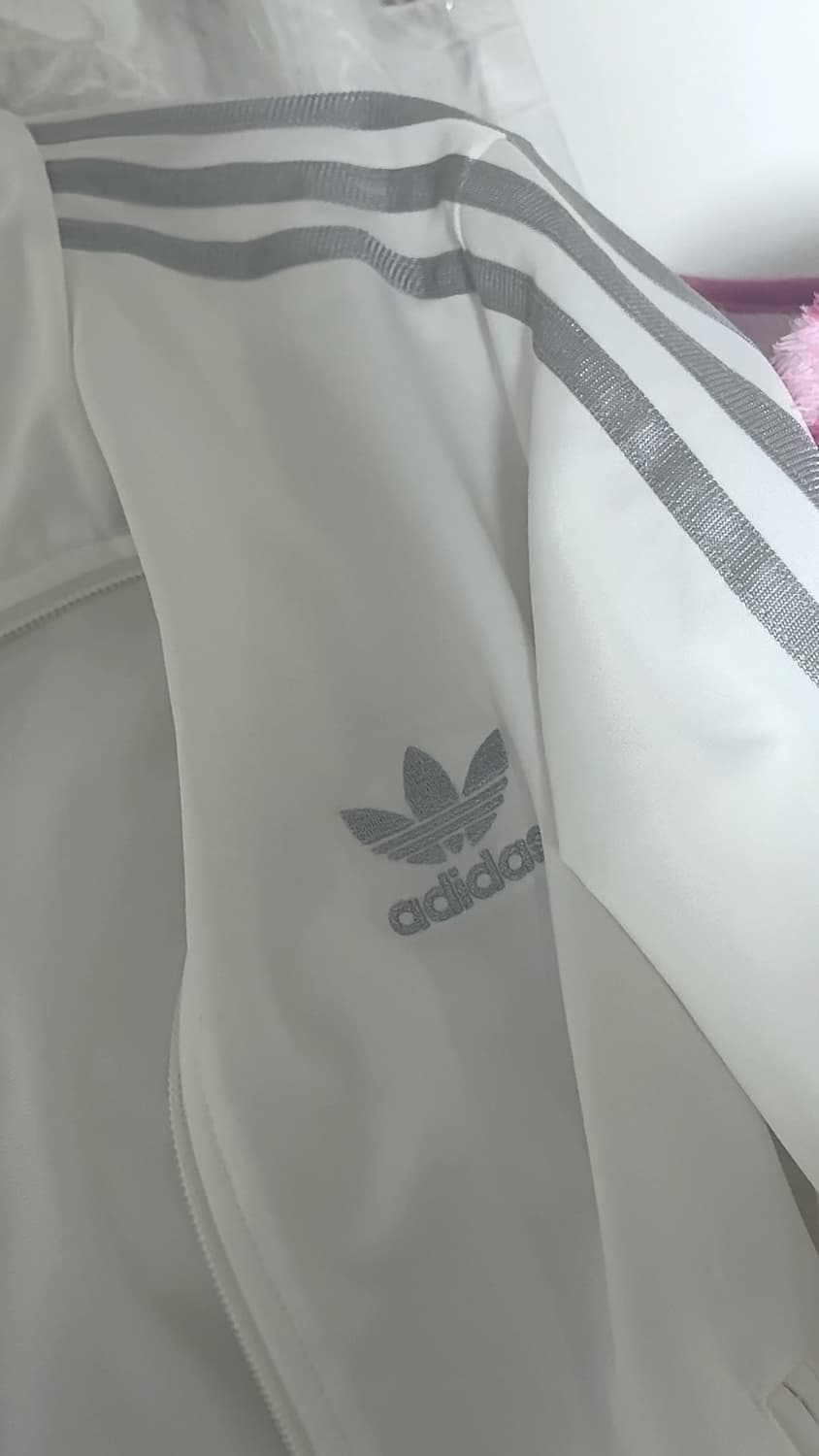 아디다스 화이트 져지 상품이미지1