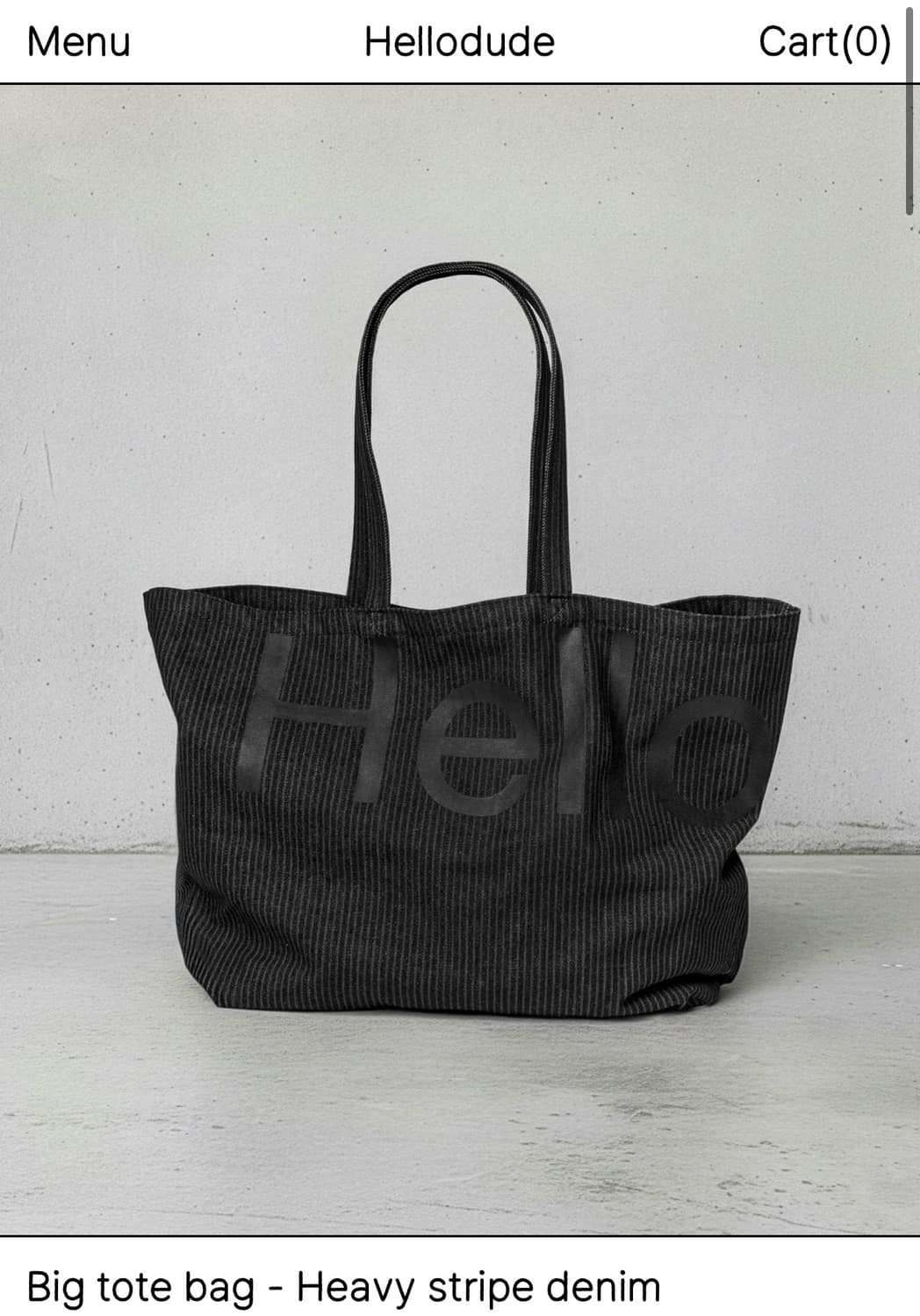 헬로듀드 에코백 구매합니다! 상품이미지1