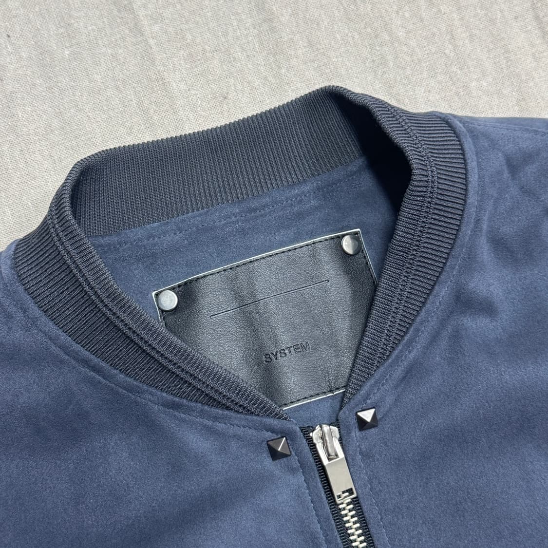 시스템 락스터드 스웨이드 자켓 100 상품이미지7