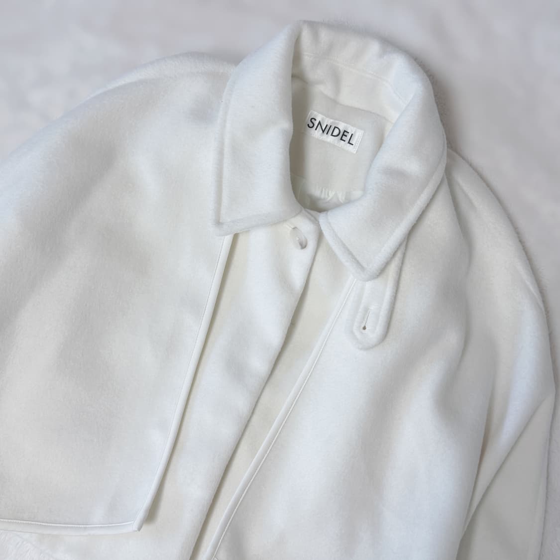 SNIDEL 히메갸루 오네갸루 달천깔 바닐라 케이프 코트 ≽^•⩊•^≼ 상품이미지2