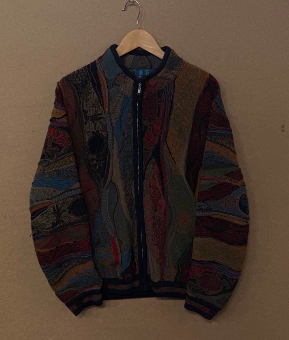 림노스 울 케이블 가디건 집업  상품이미지1