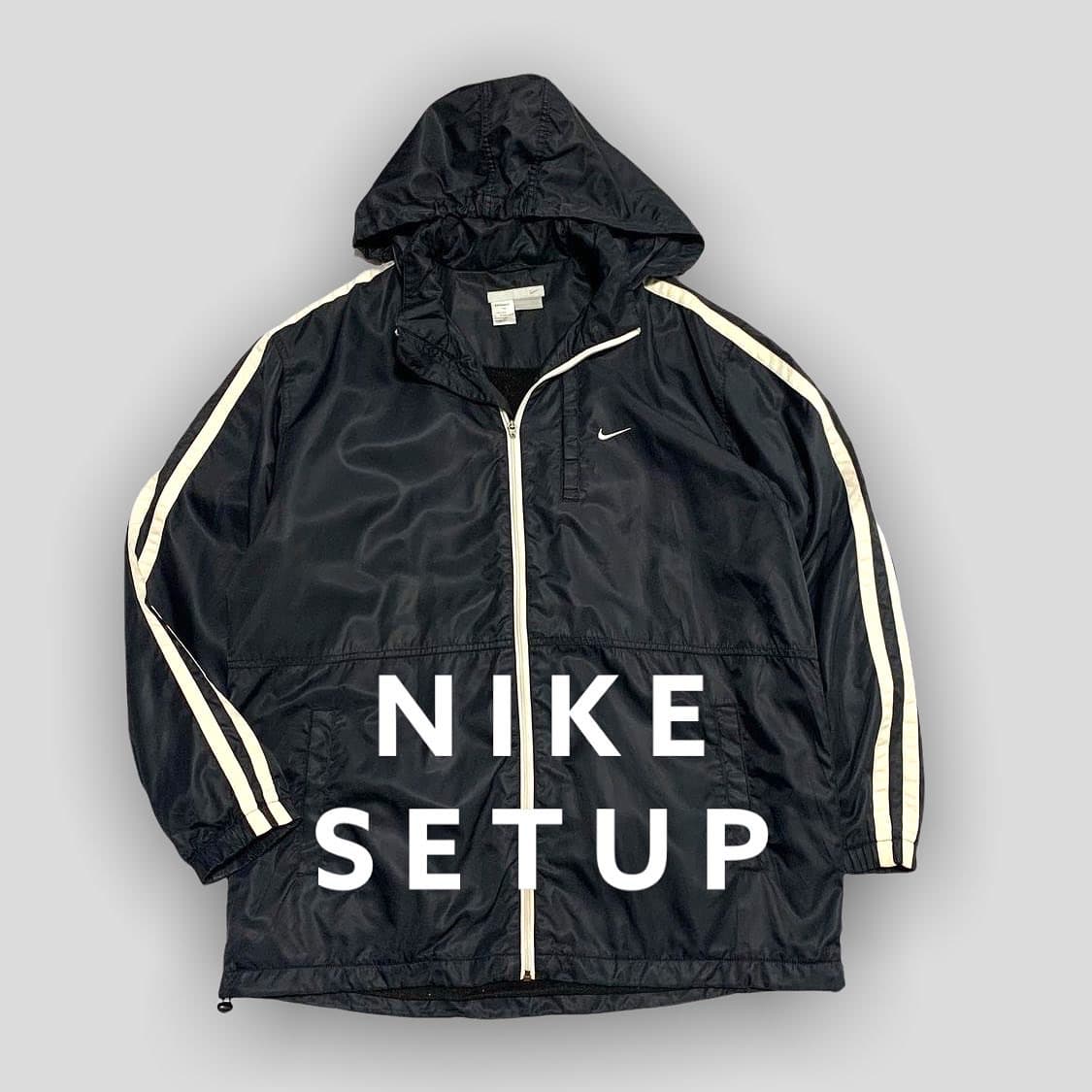 나이키 검흰 오레오 블랙 바람막이 셋업 세트 바람막이 상품이미지4