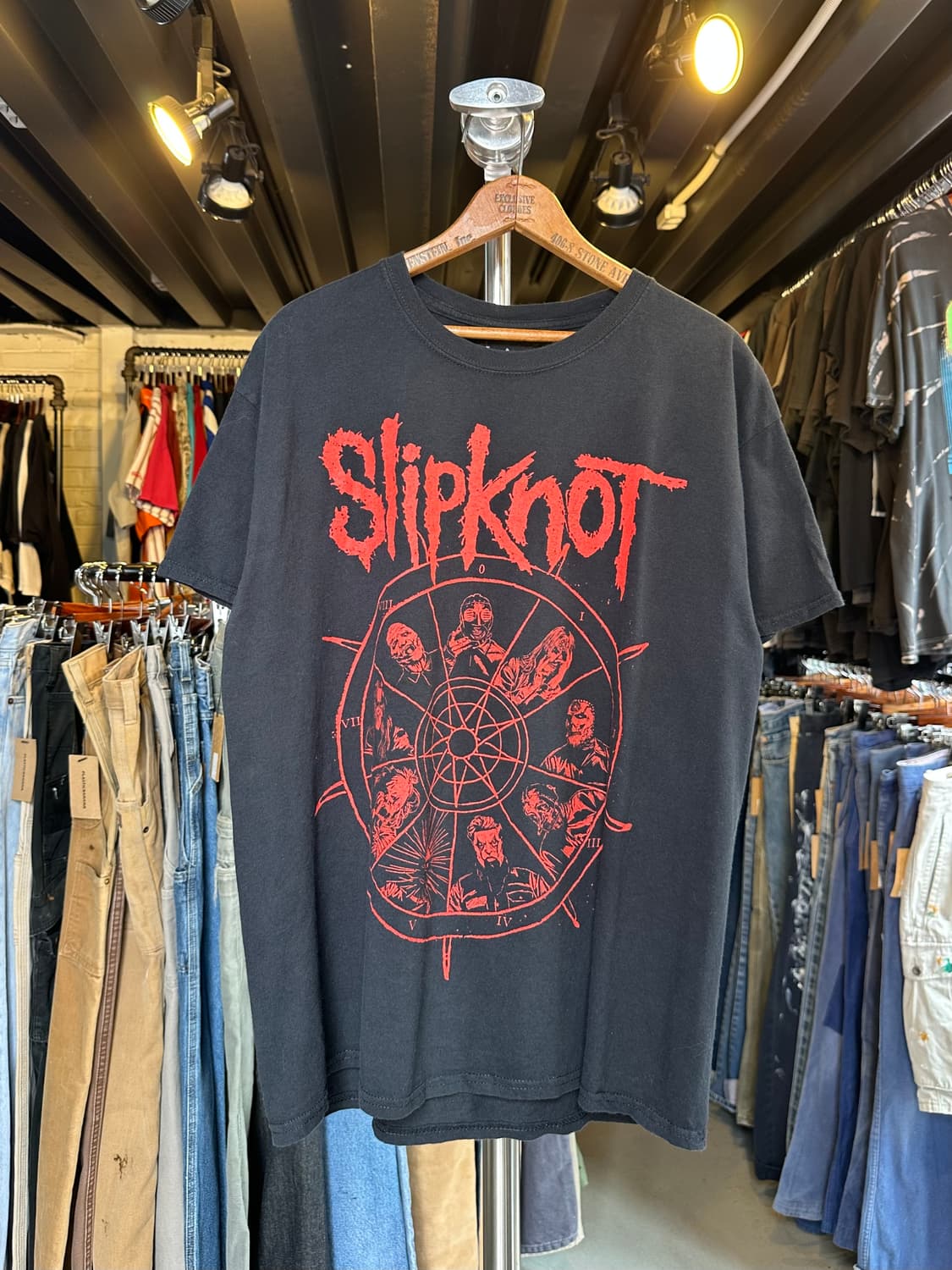 슬립낫 Slipknot 락밴드 프린팅 티셔츠 상품이미지1