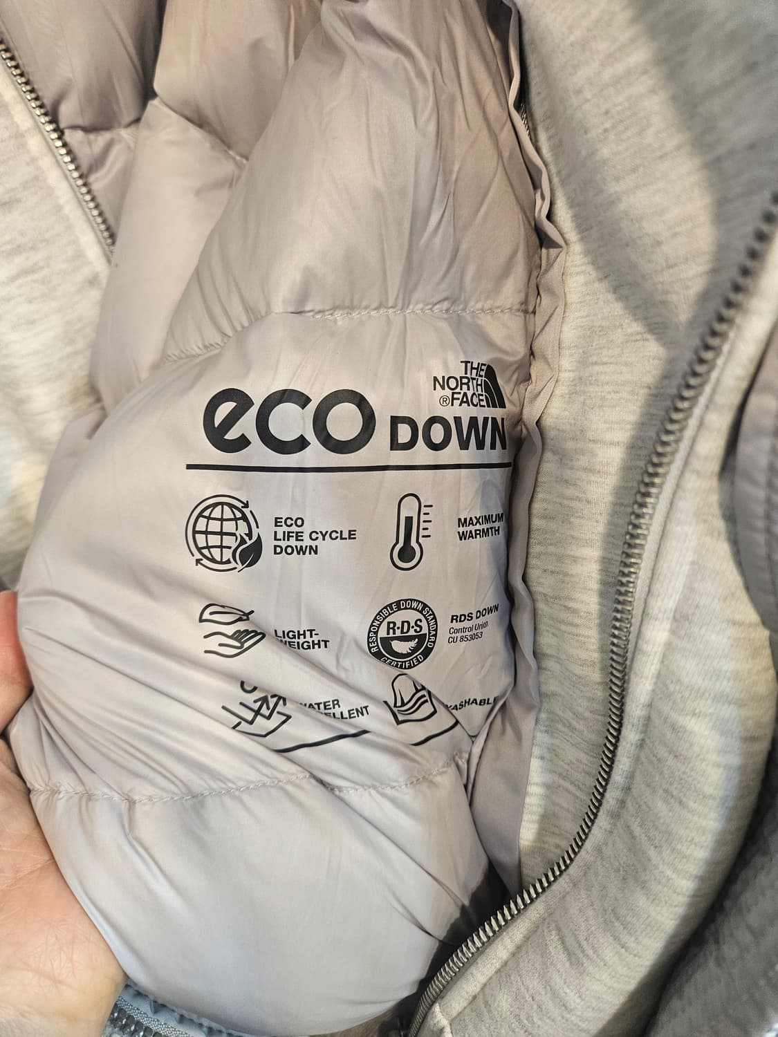 노스페이스 봄버 패딩 자켓 L(100) 상품이미지6