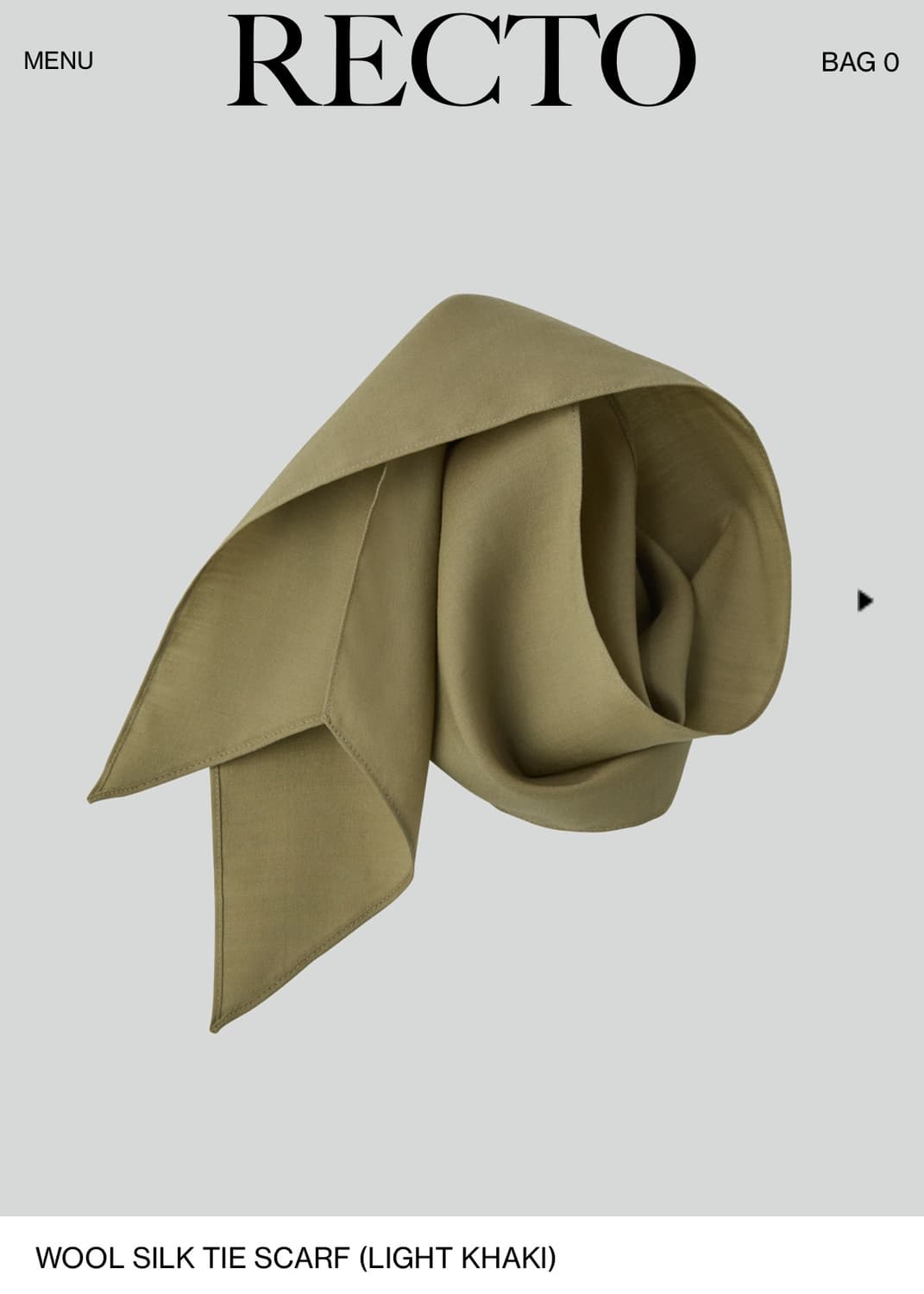 렉토 실크 스카프 상품이미지1