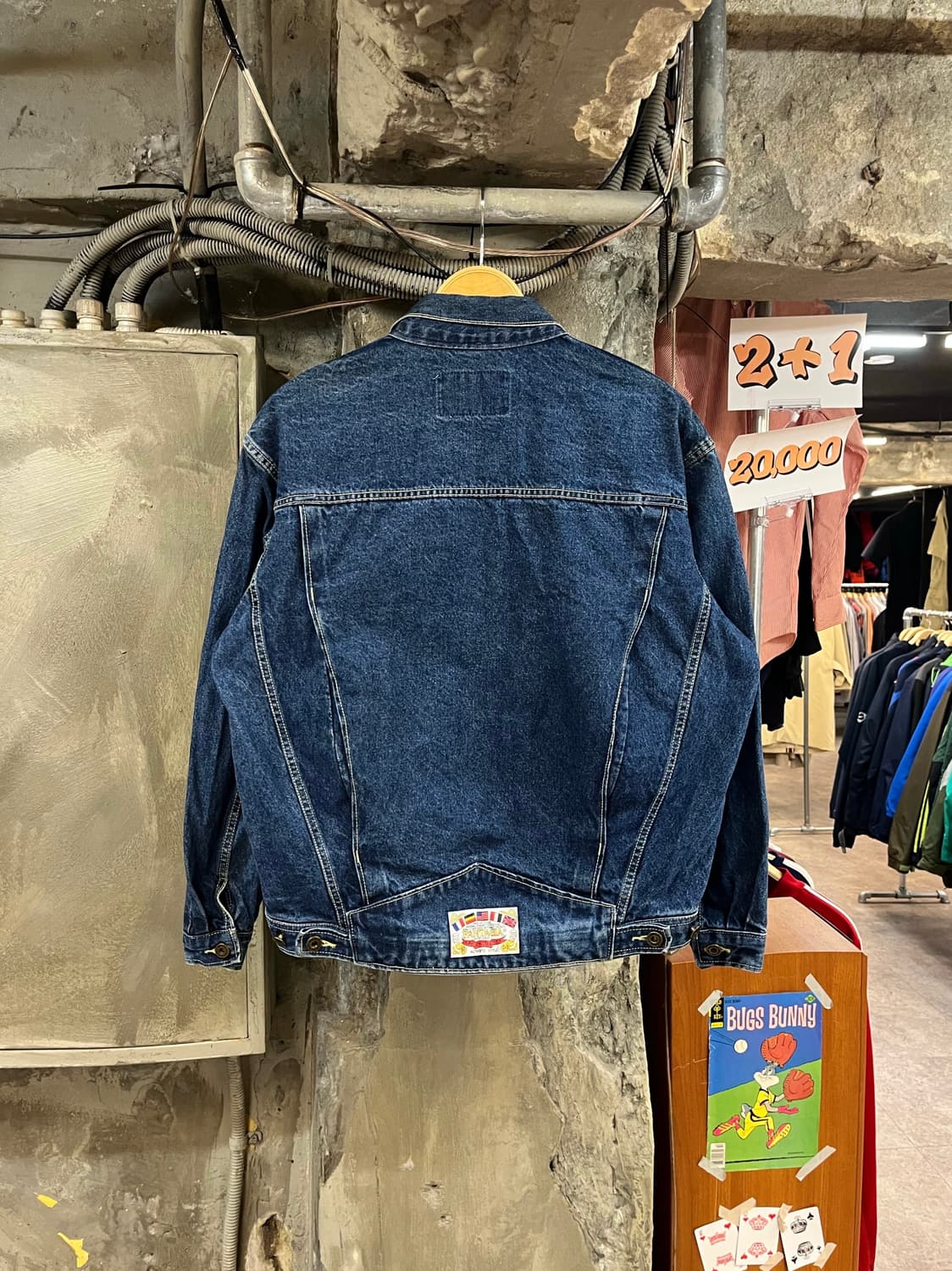 빈티지 데님 자켓 3XL #csz3315 상품이미지2