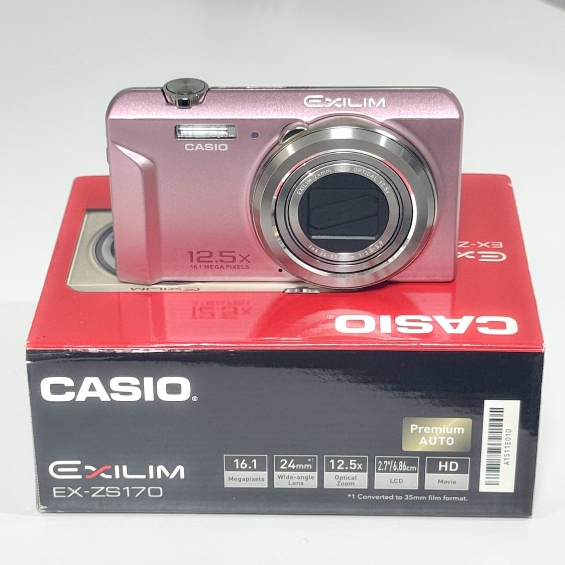 카시오 엑슬림 EX-ZS170 베이비핑크 빈티지디카 상품이미지5