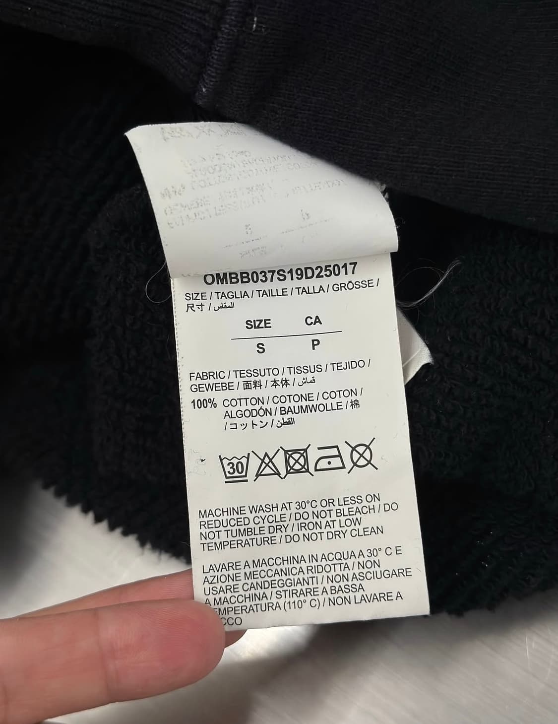 Off-White 19SS DIAG SKULLS OVER HOODIE 상품이미지9