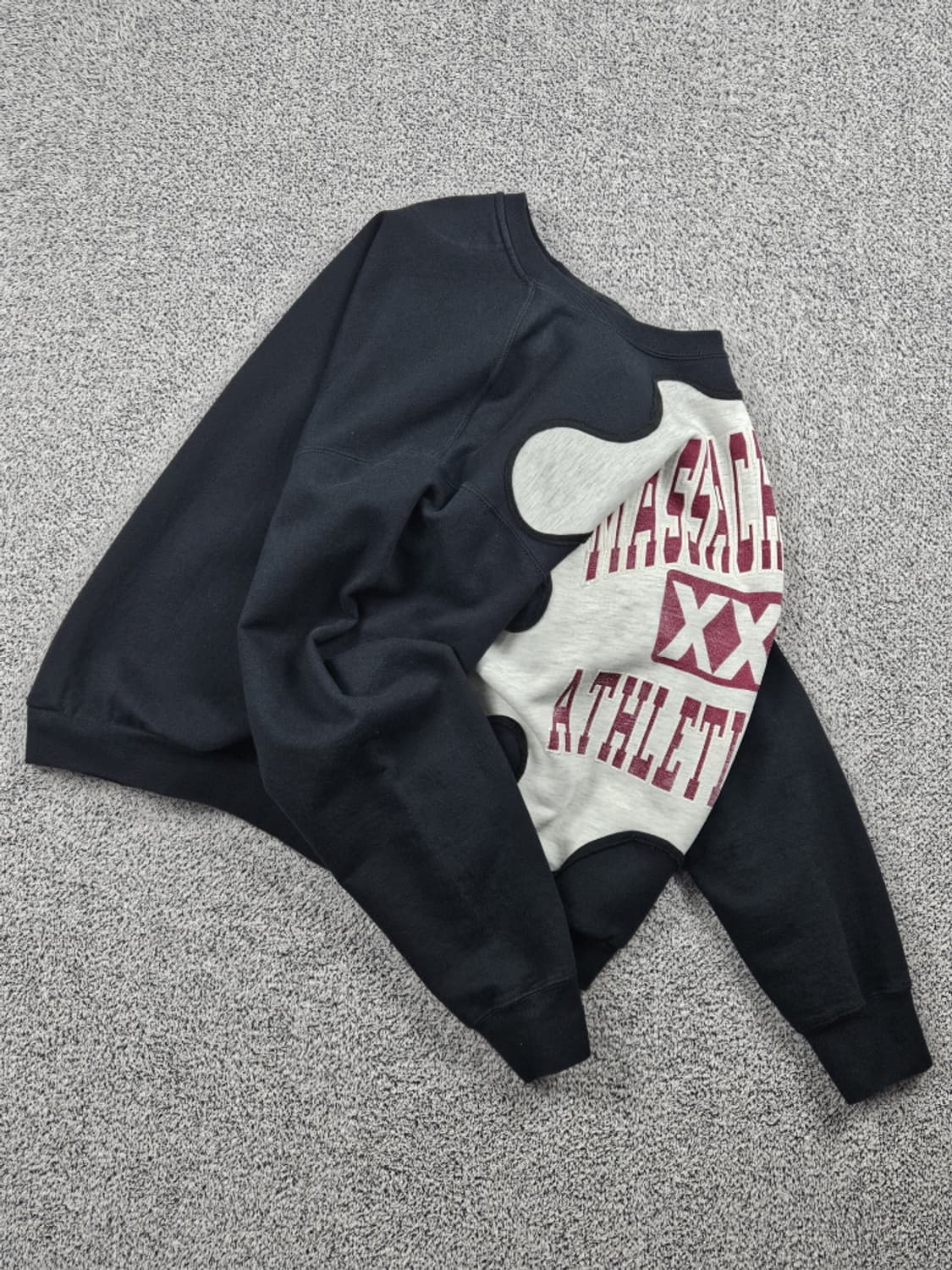 메사세츠 XXL에슬레틱 아플리케커스텀 맨투맨 (상세설명참조)/ 10084 상품이미지4