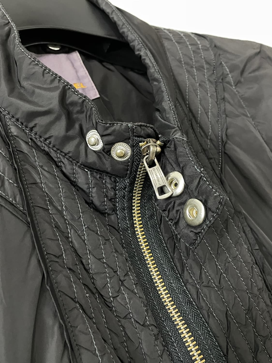 디젤 컨버터블 나일론 봄버 자켓 상품이미지7