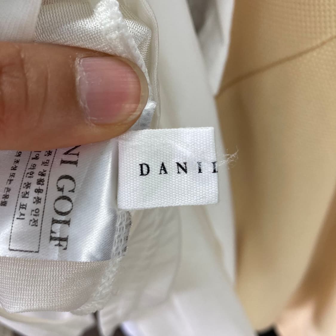 다니골프 여성 방풍이너 반목폴라 S  상품이미지4
