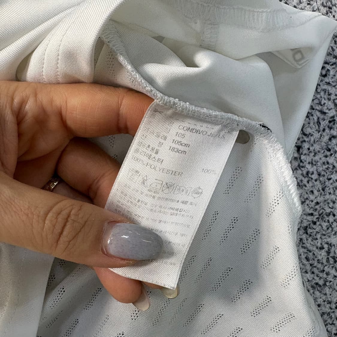 105 아디다스 축구 유니폼 긴팔티 0330J 상품이미지5