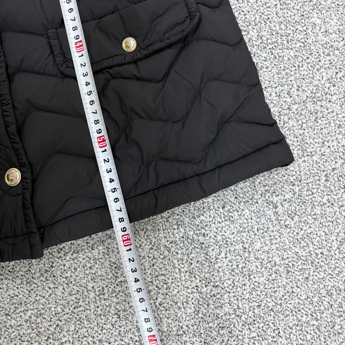 95 지센 덕다운 자켓 단추장식 0312J 상품이미지6