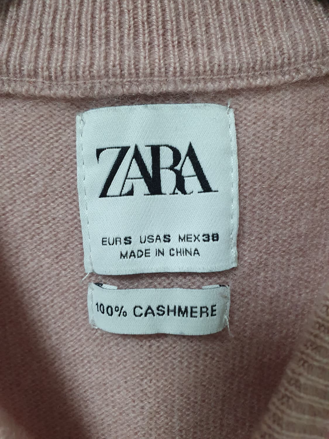 자라캐시미어조끼 상품이미지2