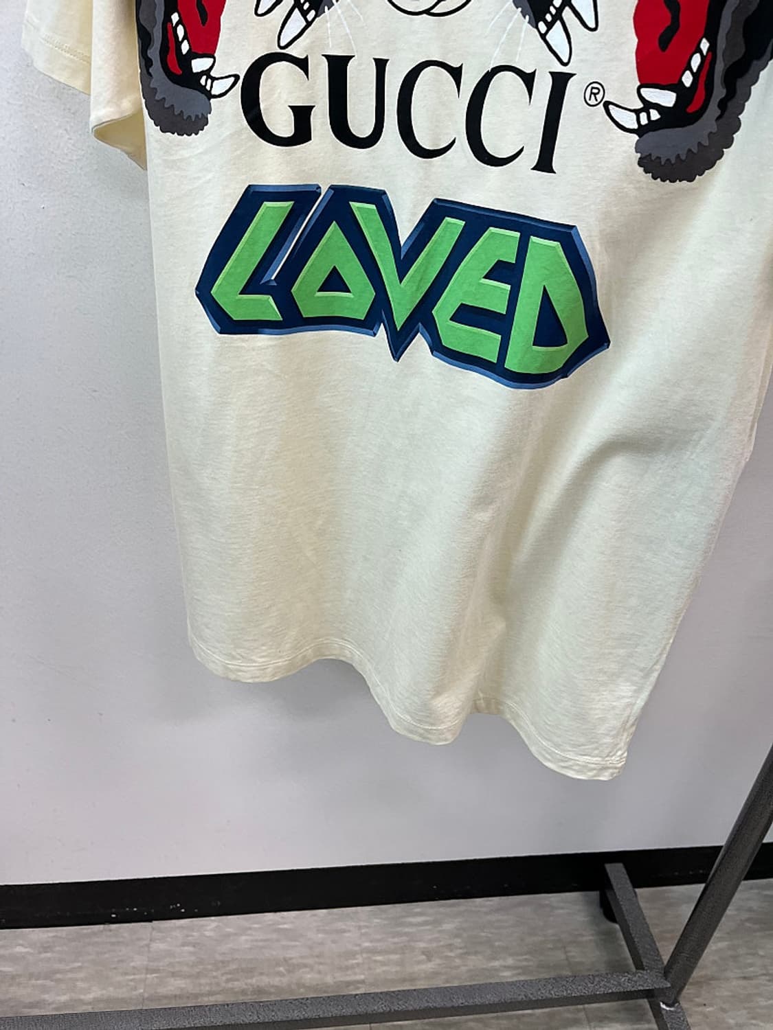 100) 구찌 타이거 프린트 반팔티  상품이미지7