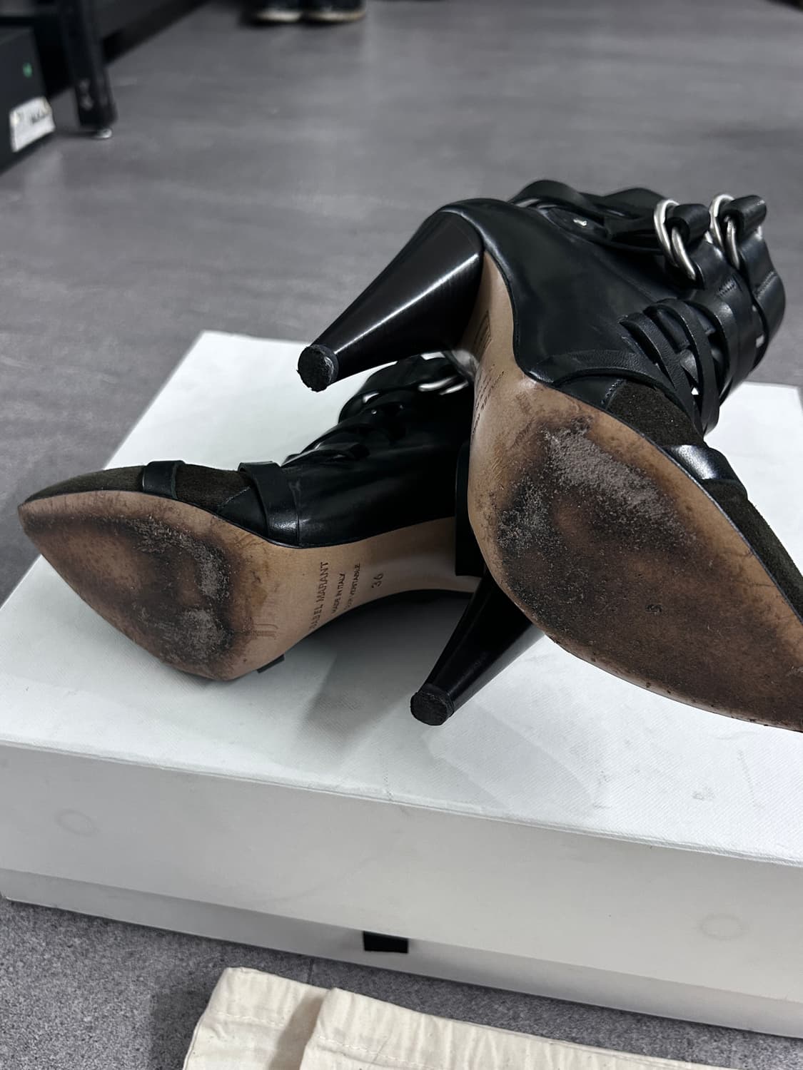 14FW Isabel Marant Strap Lace up Boots 상품이미지9