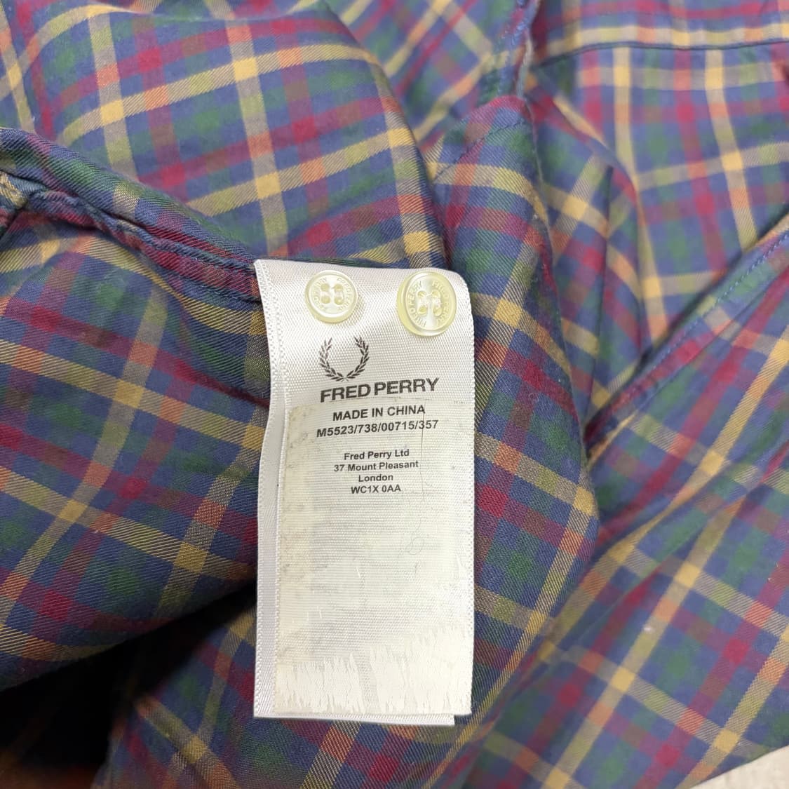 프레드페리 셔츠[2381] 상품이미지8