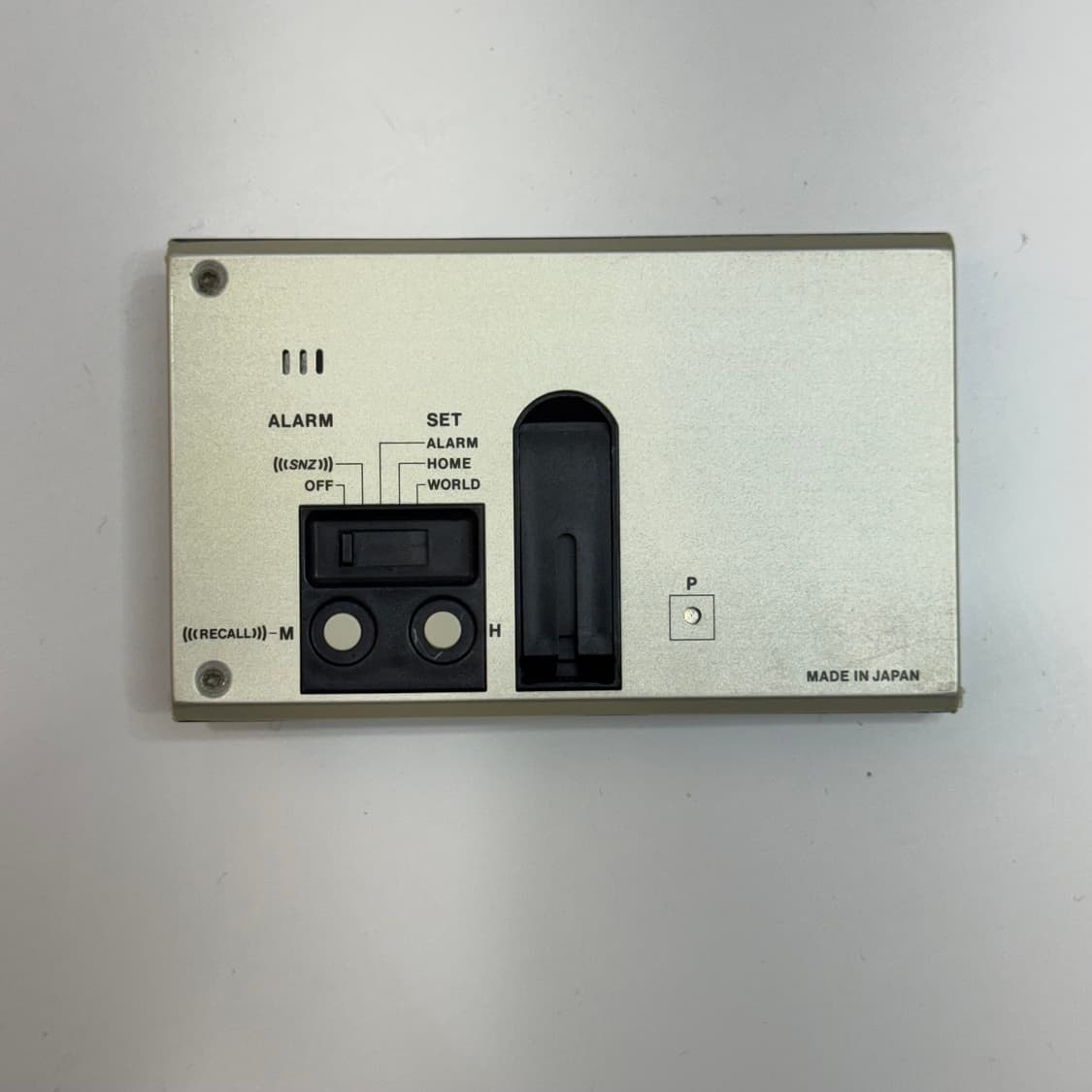 80s) 빈티지 카시오 PQ-40U 월드타임 빈티지 탁상시계 상품이미지3