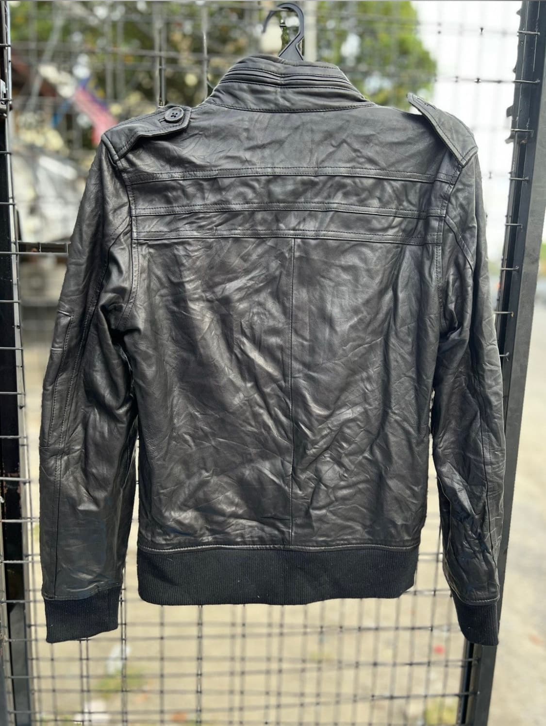 katherine hamnett london 레더자켓 상품이미지2