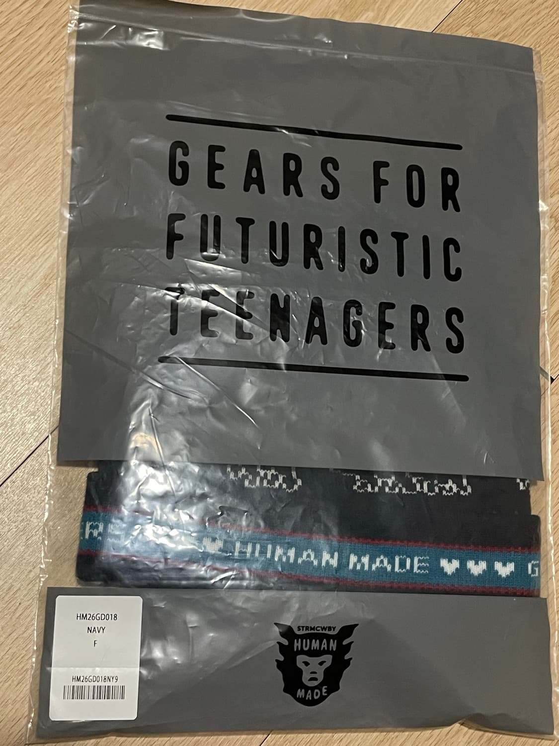 휴먼메이드 비니 네이비 새상품 상품이미지2