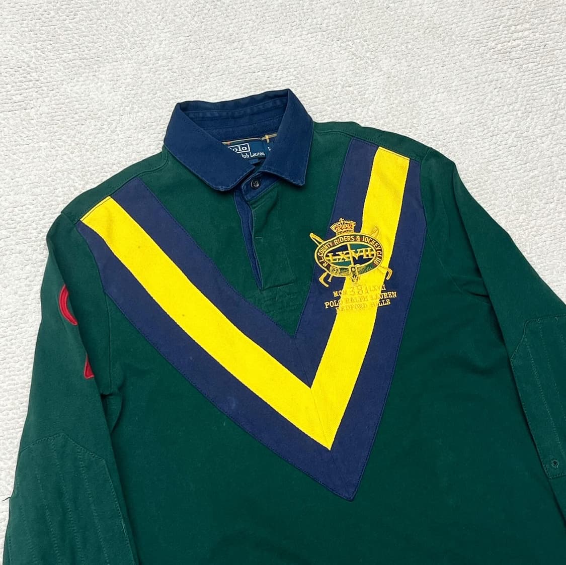 폴로 랄프로렌 그린 올드런던 럭비 스웻셔츠 상품이미지5