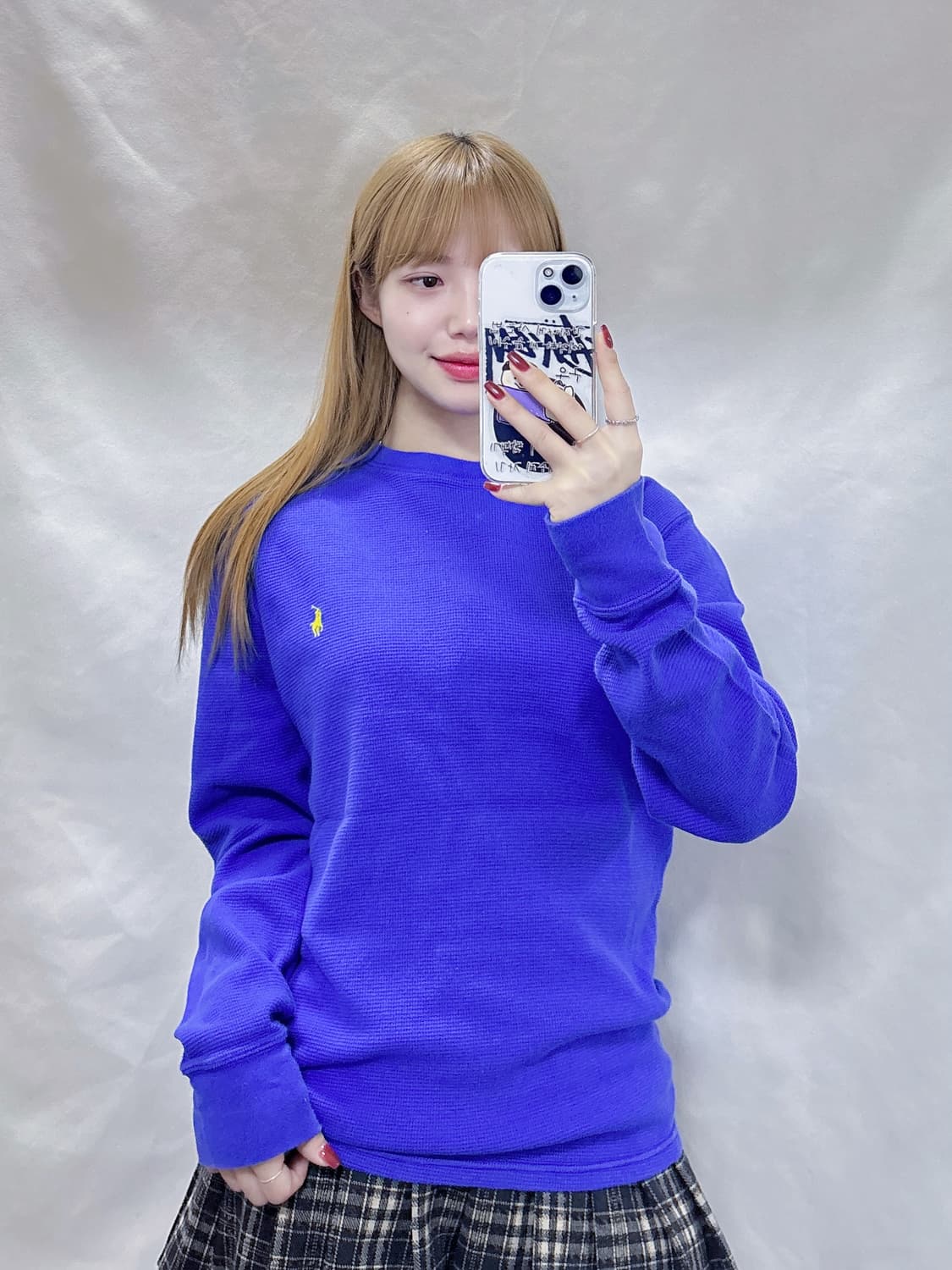 폴로 랄프로렌 블루 포니 슬립웨어 니트  상품이미지1