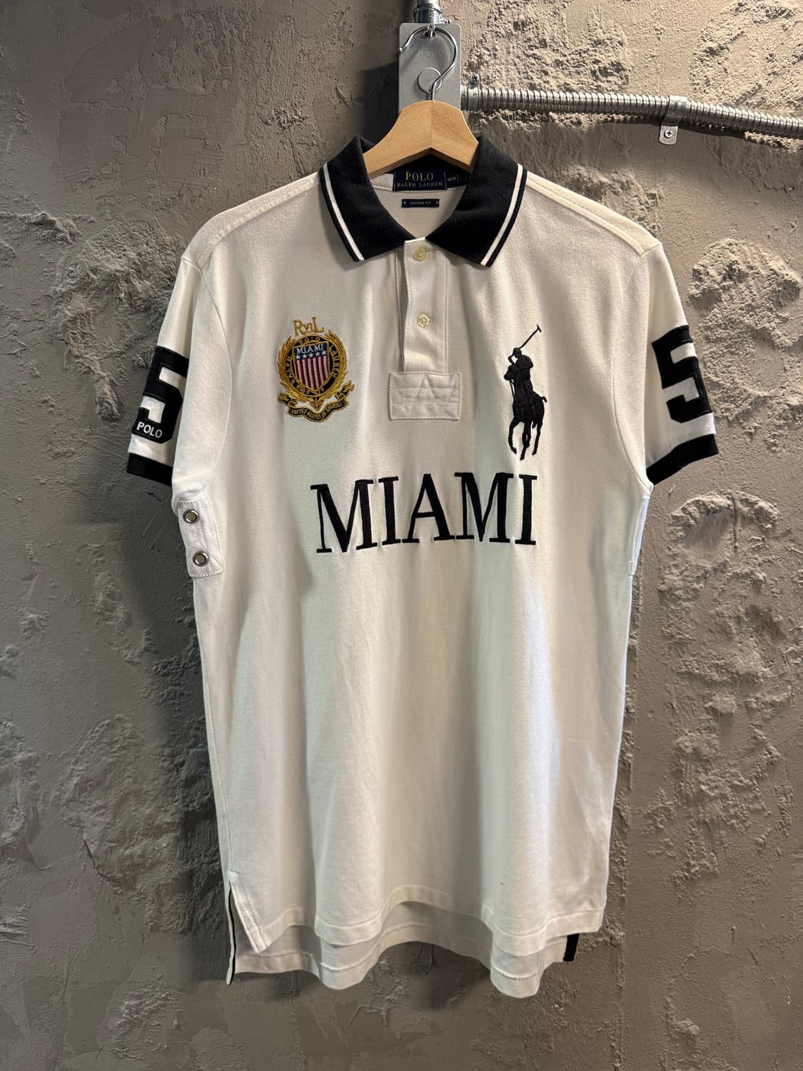 폴로랄프로렌 POLO 치프키프 MIAMI 빅포니 폴로셔츠 화이트 M 상품이미지1