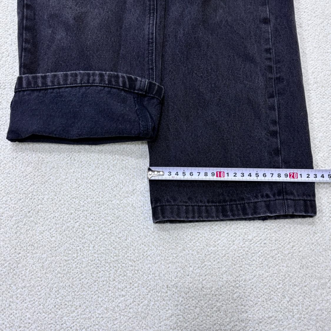 28 무신사스탠다드 와이드 데님 팬츠 0311E 상품이미지9