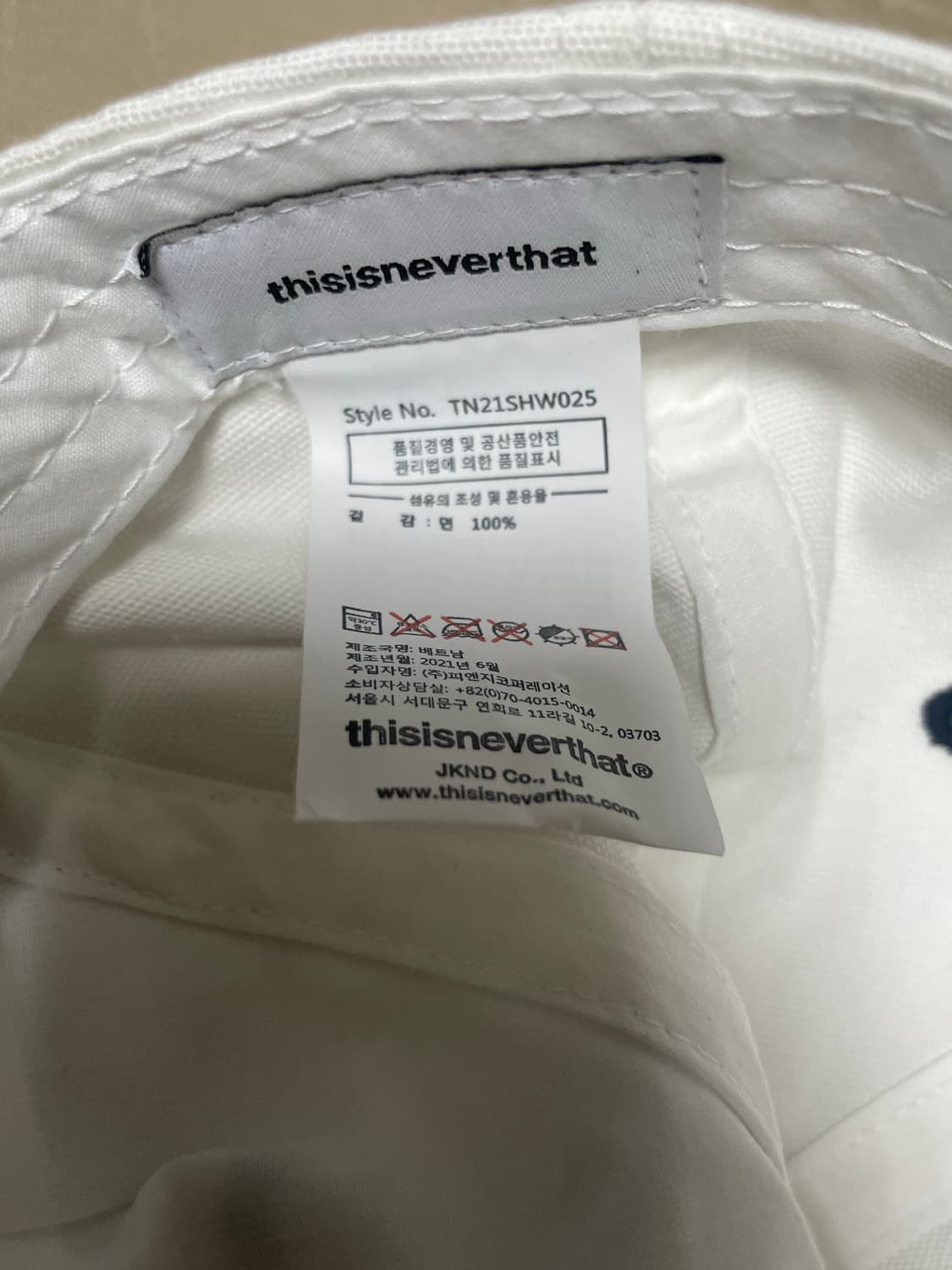 디네뎃 캠프캡 상품이미지3