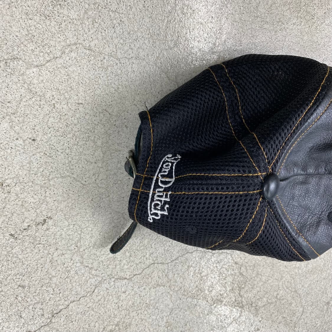 본더치 레더 블랙 매쉬 캡  상품이미지4