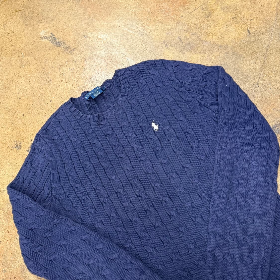 폴로 랄프로렌 네이비 니트  상품이미지1