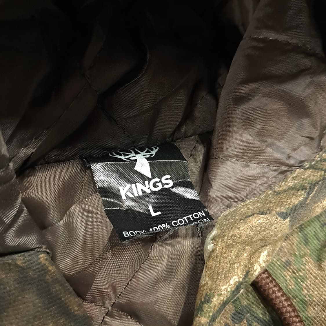 CL661 L 킹스 00s  리얼트리 카모 후드 자켓 점퍼 상품이미지3