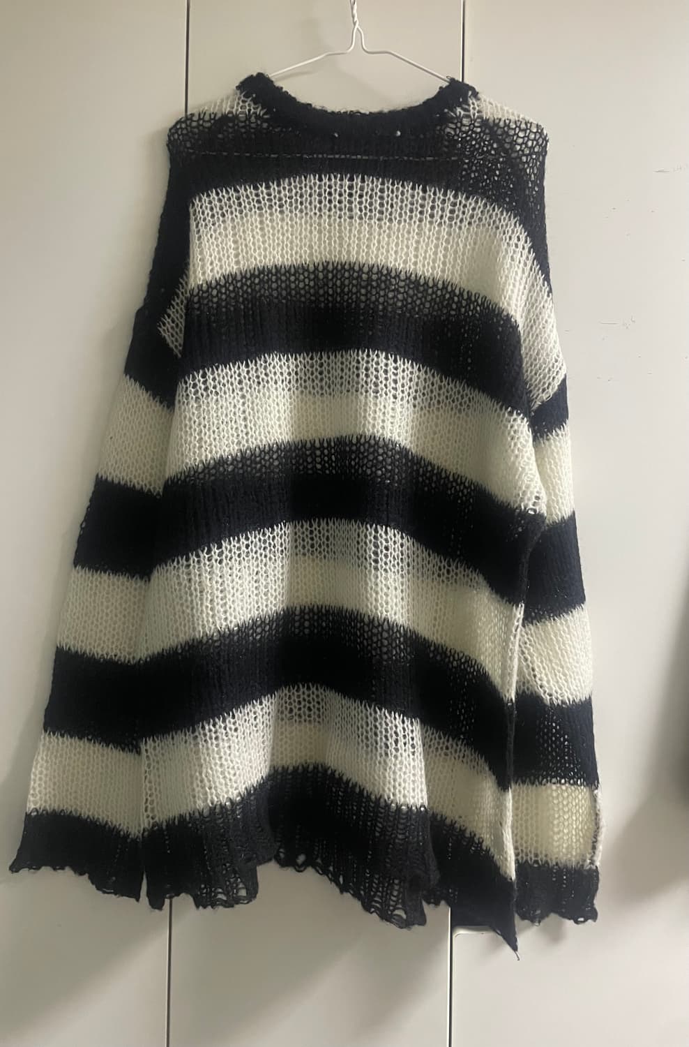 넘버나인 모헤어 니트 상품이미지1