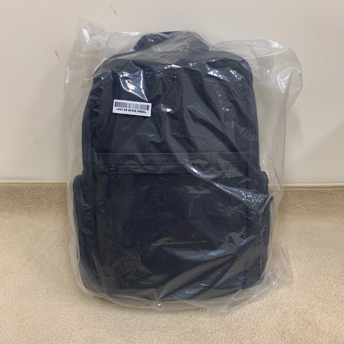 [새상품] 닥스ACC 아폴로 CUBE 백팩(블랙) 직장인백팩 가방 상품이미지10